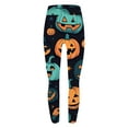 thumbnail image 4 of Halloween Leggings for Women 2025 Fashion Grahpic Printed High Waist Womens Leggings Stretchy Yoga Pants, 4 of 6