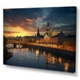 thumbnail image 2 of Designart "Baroque City Germany Dresden wall decor I" Germany Canvas Print, 2 of 5