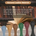 thumbnail image 3 of Uxcell Personalized Magnetic Leather Bookmark, 26 Letters Bookmark, (Dark Brown/Z), 3 of 6