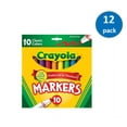 thumbnail image 3 of Crayola Broad Line Art Markers, Classic Colors, 10 Count, in Pack of 12, 3 of 8
