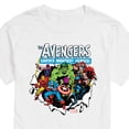 thumbnail image 3 of Marvel The Avengers - Paper Rip - Adult Short Sleeve Graphic T-Shirt, 3 of 5
