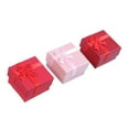 thumbnail image 6 of 72-Piece Gift Box Set - Square Ring Jewelry for Anniversaries, Weddings, Birthdays, Assorted Colors, 6 of 9