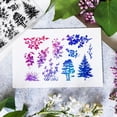 thumbnail image 2 of Grass Clear Stamps Tree Clear Stamps Grass Weed Decorative Clear Stamps for DIY Scrapbooking Photo Album Decorative Cards Making 6.3×4.33inch, 2 of 7