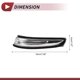 thumbnail image 3 of Ofertas Únicas 1 Pcs Luz de señal de giro del espejo del automóvil para Hyundai Elantra 2011-2016, para Hyundai Accent 2012-2016 Luz de señal de giro LED izquierda No.876143X000, 3 of 6