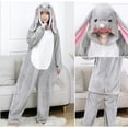 thumbnail image 5 of Pijama de franela de otoño e invierno con diseño de dragón y dinosaurio de dibujos animados de Siaman para hombres y mujeres, ropa para el hogar de Pegaso, ropa para el hogar de payaso y husky, 5 of 5