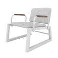 thumbnail image 3 of Whythe PU Leather Low Accent Chair 1.0 in Corten, 3 of 7