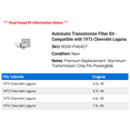 thumbnail image 2 of Automatic Transmission Filter Kit - Compatible with 1973 Chevy Laguna, 2 of 2
