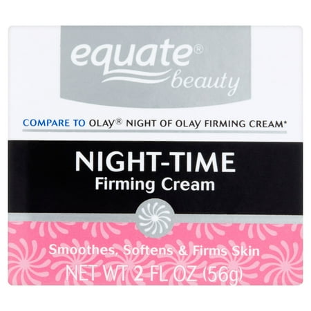 Equate Firming Night Cream Face Moisturizer, 2 Oz