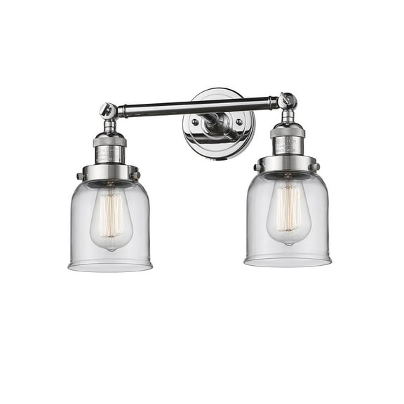 2 Light Vintage Dimmable Led Bathroom Fixture