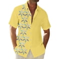 thumbnail image 1 of Hawaiian Shirt For Men, Men's Vintage Button Down Bowling Shirts Short Sleeve Summer Beach Shirt XL, 1 of 5