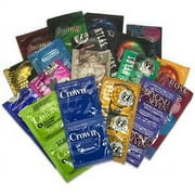 Condoms Assorted Variety Pack- 100 count Variety of the Top Condoms