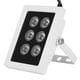 thumbnail image 2 of Luz de relleno infrarroja de 12 V CC y 6 W, 6 lámparas, iluminadores IR, IP66, resistente al agua, para cámaras de vigilancia de seguridad., 2 of 14