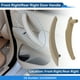 thumbnail image 2 of Mango de panel de puerta interior del lado del pasajero delantero y del lado del pasajero trasero derecho para BMW X5 X6 2007-2013 Soporte interior Número 51416969404 Beige ABC PC, 2 of 6