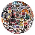 thumbnail image 1 of Pegatinas modificadas Retros Classics Cars, impermeables (50 unidades), 1 of 5