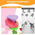 thumbnail image 5 of Craft Hole Punch Punch Set Paper Punchers, Cutter for Card Making Scrapbook DIY Crafts Albums Photos Office Supplies, 5 of 7