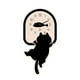 thumbnail image 2 of Reloj de Pared Gato Macarena 30cmx15cm Silencioso Decorativo, 2 of 7