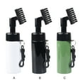 thumbnail image 3 of Sonducket Cepillos de limpieza de ranuras para palos de Golf, cepillo de llavero autónomo con botella de agua, herramienta de limpieza Golf Negro, 3 of 6