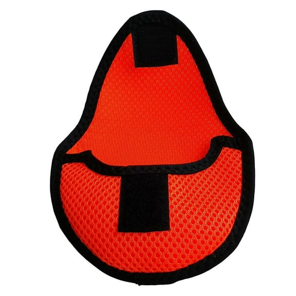 Lightweight Mallet Putter Head Cover Golf Headcover Protector Bag With Fastening Tape Golf Clubs Accessories Golfer Equipment Orange