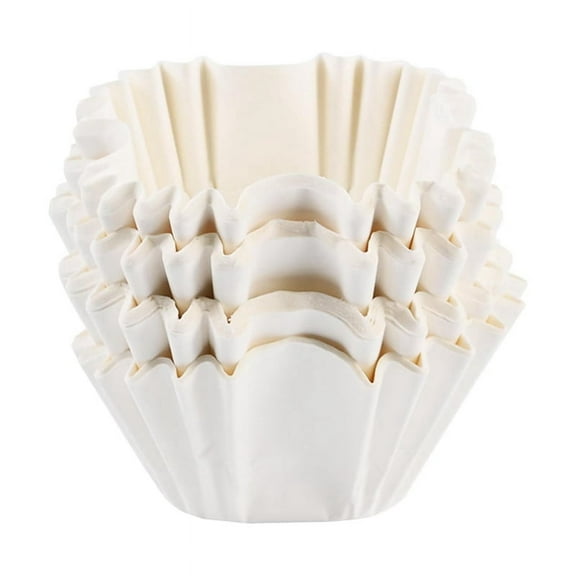 100Pcs Square Cupcake Liners, Non Stick Heat Paper Baking Cups for Desserts, Oilproof Oven Safe