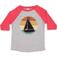 thumbnail image 3 of Inktastic Sailboat Vintage Nautical Sailing Boys or Girls Toddler T-Shirt, 3 of 5