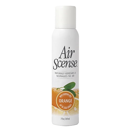 Air Scense Natural Air Freshener And Neutralizer, Orange, 7 Oz, 6 Pack