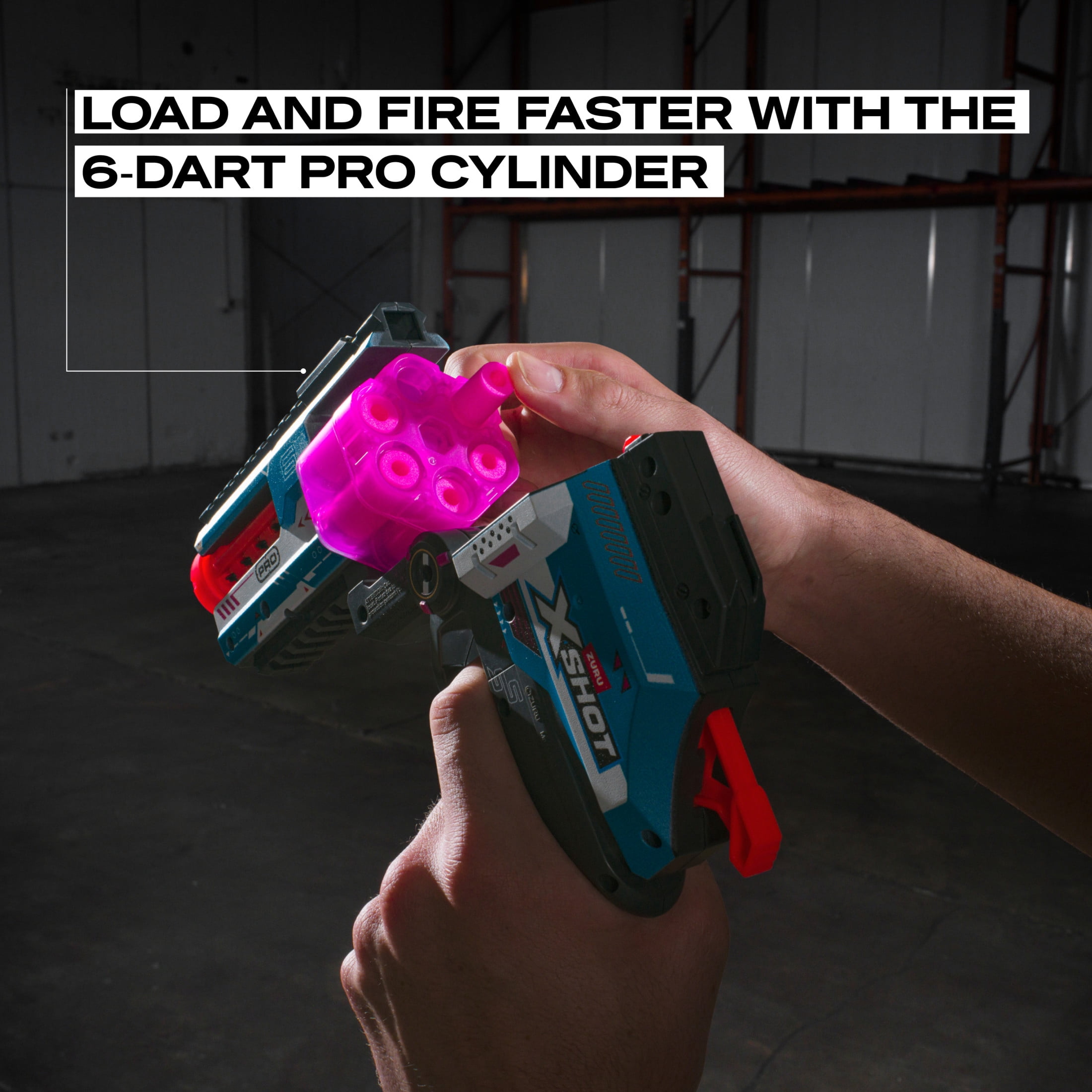 XSHOT SKINS Pro Series Break Barrel Blaster by ZURU with 20 Air Pocket Darts for Ages 14+