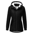 thumbnail image 4 of Abrigo de otoño e invierno, abrigo de algodón de lana de cordero para mujer, abrigo de algodón de franela grueso para mujer, chaqueta con capucha informal para mujer, 4 of 6