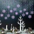 thumbnail image 5 of ZPAQI Christmas Swirls Snowflake Ornament Ceiling Wall Decoration for Holiday, 5 of 13
