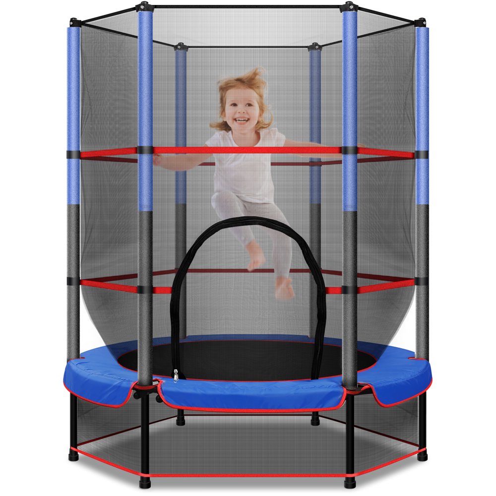 55inch Recreational Trampoline for Kids Toddlers, Mini Indoor Outdoor