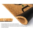 thumbnail image 5 of Rugsmith Black Machine Tufted How are you? Doormat, 18" x 30", 5 of 5