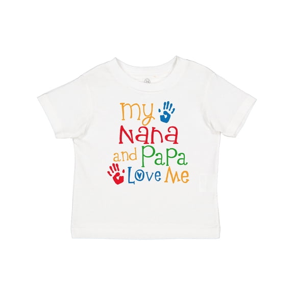 Inktastic My Nana and Papa Love Me Boys or Girls Baby T-Shirt