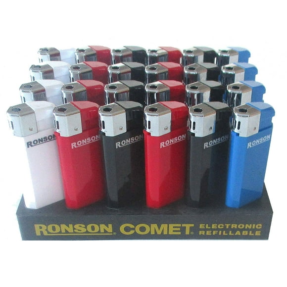 Comet Refillable Lighters 24 lighters (Case) By Ronson