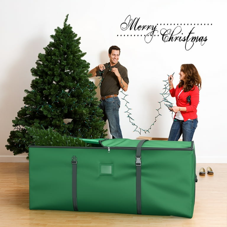Walmart christmas tree storage tote hotsell