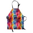 thumbnail image 1 of Colorful Apron Abstract Modern Art Expression Pattern Vector Illustration Design Artwork Print, Unisex Kitchen Bib Apron with Adjustable Neck for Cooking Baking Gardening, Multicolor, by Ambesonne, 1 of 3