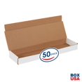thumbnail image 2 of BOX USA BM2262 Corrugated Mailers, 22" x 6" x 2" White Pack of 50, 2 of 7