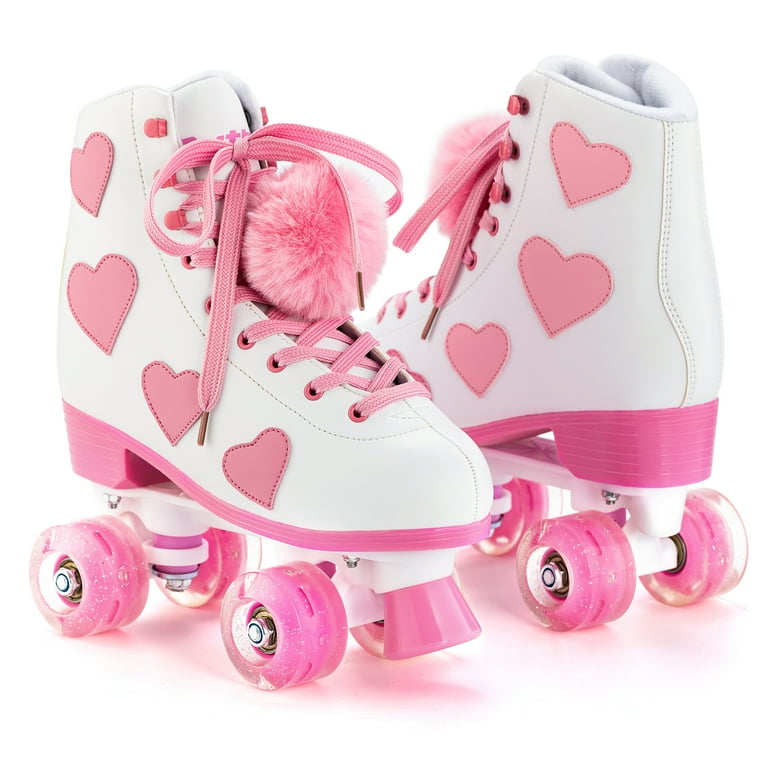 Women's and Girl's Classic Roller skates with Light up