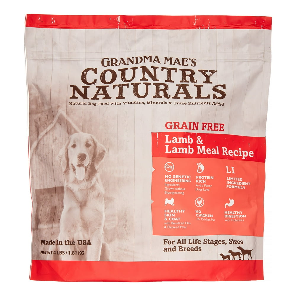 Grandma Mae's Country Naturals GrainFree Limited Ingredient Lamb