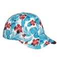 thumbnail image 3 of Daiia Hawaiian Style print Baseball Cap Men Women Golf Dad Hat Adjustable Original Classic Low Profile Hat Unconstructed Plain Cap, 3 of 9