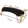 thumbnail image 3 of Violin 4/4 Spring Shoulder Rest Metal Leg Elastic Violin Accessories (Color: B, Size: Fits All) (A Fits All), 3 of 6