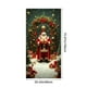 thumbnail image 3 of Uuiauoio Festive Christmas Door Cover with Design,Polyester Door Curtain for Holiday Home Decor, Seasonal Wall and Entryway Decoration for Parties and Family Gatherings,Festival Party Decoration, 3 of 6