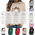 thumbnail image 6 of Uootdi Halloween Womens Sweatshirt Crew Neck Ghost Bat Print Sweatshirts Relaxed Fit Halloween Party Soft Womens Tops Gift, 6 of 6
