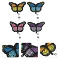 thumbnail image 3 of 4 Pcs Boucles de Cartes de Visite Porte-Badge d'Identité Clips de Cartes Décoratifs Boucles de Cartes Durables Clips de Cartes, 3 of 8