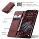 thumbnail image 3 of For Xiaomi Poco X7 Pro 5G Wallet Case CASEME 013 Series PU Leather Phone Cover Stand - Coffee, 3 of 5