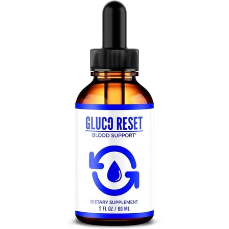 Gluco Reset Drops - Blood Support Formula, Official Glucose Reset To Maintain Overall Wellness, All Natural GlucoReset To Support Healthy Lifestyle, Gotas Reviews (30 Servings)