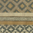 thumbnail image 2 of Zarris, Chariklia 26x26 Black Ornate Wood Framed with Double Matting Museum Art Print Titled - Warp and Weft II, 2 of 4