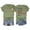 Army Green, variant on HOWPAY USA Shirts for Women USA Football Match Jersey Graphic Tees Slogan Print Game Day Shirts Soccer Graphic Casual Tees Tops Army Green M