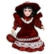 thumbnail image 1 of 8 '' Victoria Style Girl Doll Muñecas de para decoración rojo Zulema Muñeca de porcelana victoriana, 1 of 6