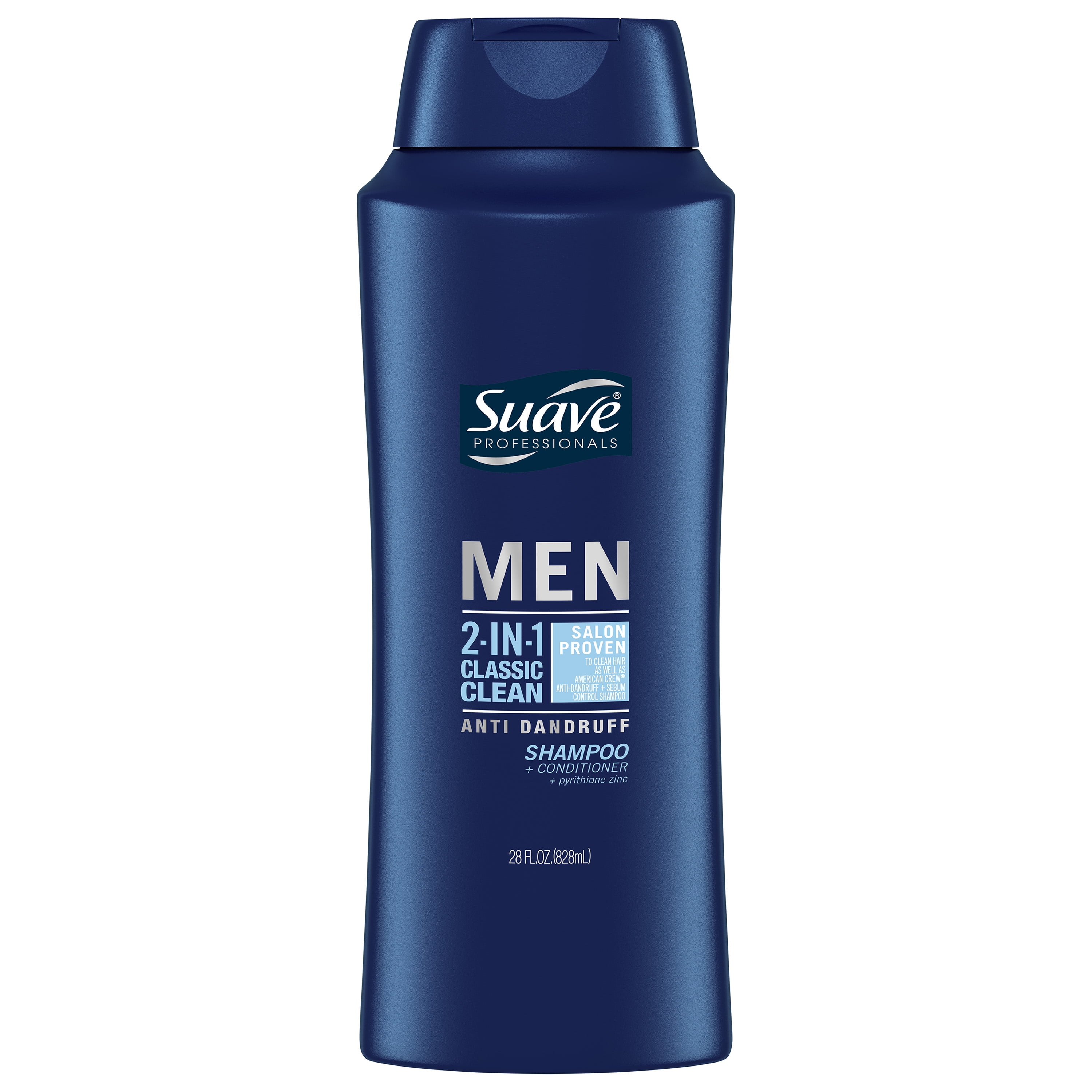 Suave Professionals Classic Clean 2in1 Dandruff Relief Shampoo Plus Conditioner, 28 fl oz