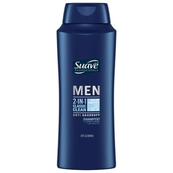 Suave Professionals Classic Clean 2in1 Dandruff  Shampoo Plus Conditioner, 28 fl oz