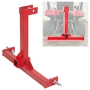Kojem 3 Point Trailer Hitch Adapter Category 1 Drawbar Tractor Trailer 2'' Hitch Receiver Attachment